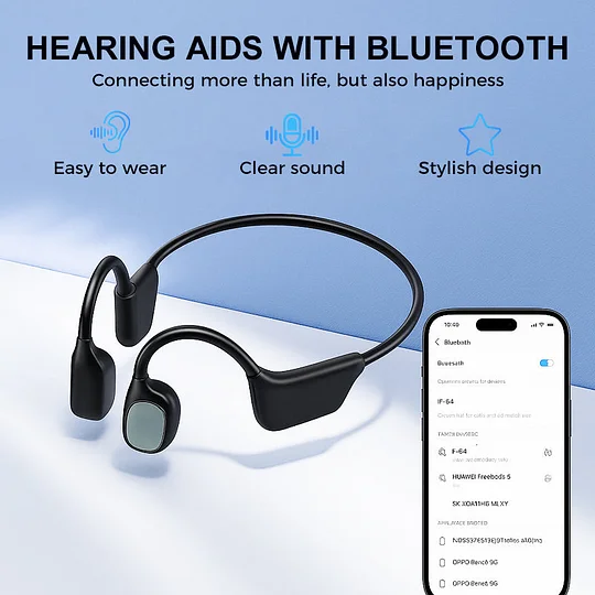 💥Feel the Joy.💖 💥 LIMITED TIME OFFER!🔥Morvaneltixo Bone Conduction Smart Hearing Aids Amplifier – Patented Transducer, Best Bone Conduction Aid✅made in the USA✅🔥Limited stock available!🔥