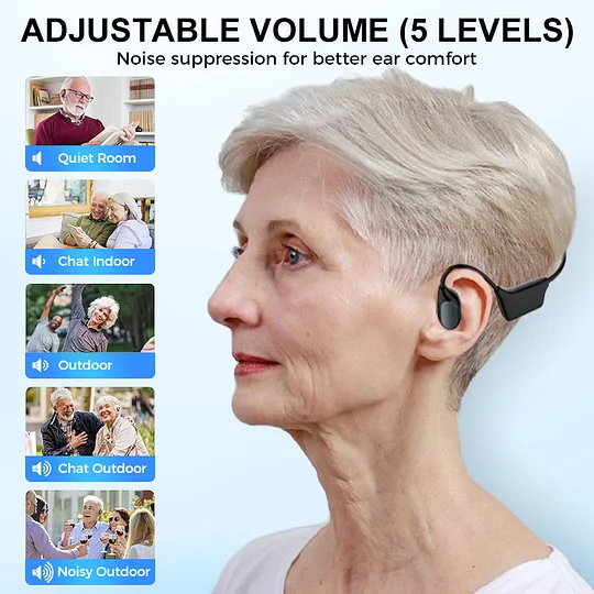 💥Feel the Joy.💖 💥 LIMITED TIME OFFER!🔥Morvaneltixo Bone Conduction Smart Hearing Aids Amplifier – Patented Transducer, Best Bone Conduction Aid✅made in the USA✅🔥Limited stock available!🔥