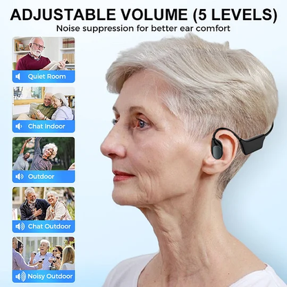 💥Feel the Joy.💖 💥 LIMITED TIME OFFER!🔥Morvaneltixo Bone Conduction Smart Hearing Aids Amplifier – Patented Transducer, Best Bone Conduction Aid✅made in the USA✅🔥Limited stock available!🔥