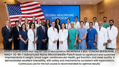 🧑⚕️🩺 Moringa · Berberine × NAD+ 𝟏𝟎-𝐢𝐧-𝟏 𝐀𝐝𝐯𝐚𝐧𝐜𝐞𝐝 𝐍𝐚𝐧𝐨 𝐌𝐢𝐜𝐫𝐨𝐧𝐞𝐞𝐝𝐥𝐞 𝐏𝐚𝐭𝐜𝐡 — 𝐎𝐧𝐜𝐞 𝐃𝐚𝐢𝐥𝐲, 𝐕𝐢𝐬𝐢𝐛𝐥𝐞 𝐑𝐞𝐬𝐮𝐥𝐭𝐬 𝐢𝐧 𝟕 𝐃𝐚𝐲𝐬