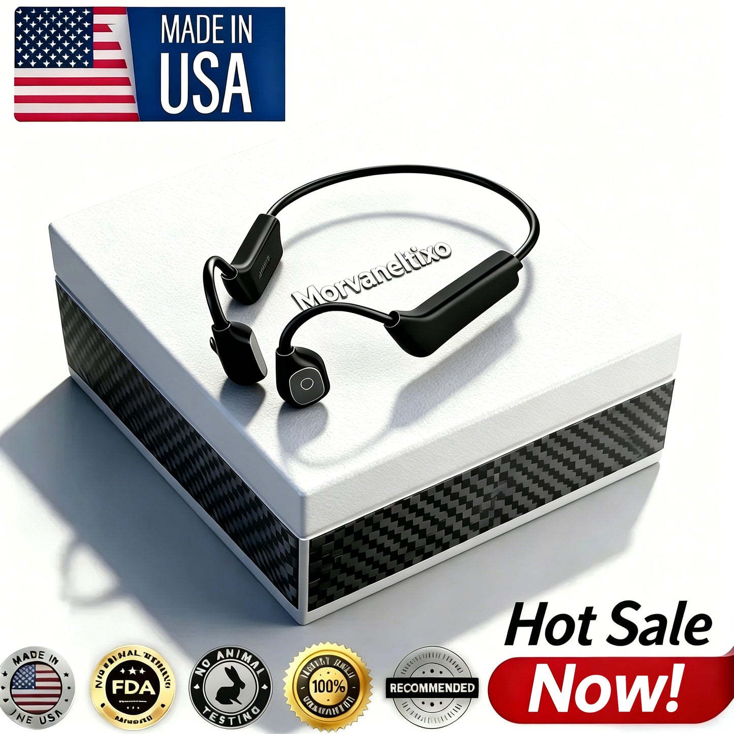 💥Feel the Joy.💖 💥 LIMITED TIME OFFER!🔥Morvaneltixo Bone Conduction Smart Hearing Aids Amplifier – Patented Transducer, Best Bone Conduction Aid✅made in the USA✅🔥Limited stock available!🔥